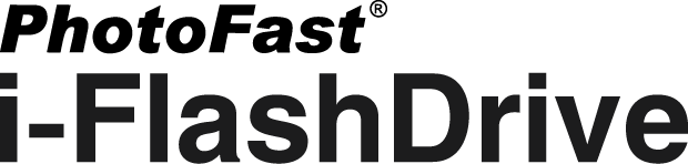 Photofast i-FlashDrive_black logo
